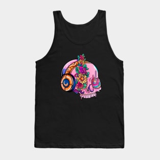 Spring skull Tank Top